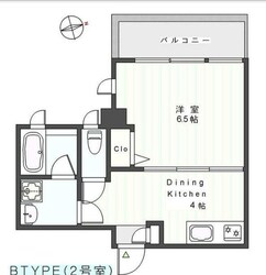 白山駅 徒歩2分 4階の物件間取画像